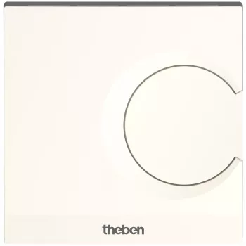 THEBEN RAMSES 703 S Elektrooniline pinnale paigaldatav ruumitermostaat, valge