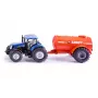 SIKU FARMER New Holland koos Abbey vedelsõnnikuveoga 1:32 mõõtkavas traktor ja haakeseadme komplekt