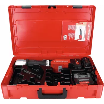 ROTHENBERGER ROMAX 4000 Basic Set juhtmevaba pressimismasin koos AMPShare 18V 4.0Ah ja 2.0Ah akude ning laadijaga