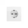 Gira 446670 SCHUKO pistikupesa, seinasisene, puhas valge läikiv, 16 A, 250 V, System 55