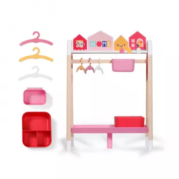 ZAPF CREATION BABY born riidepuudega nukukapp hoiukastide ja riidepuudega