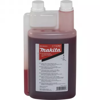 Makita 980008612 2-taktiline mootoriõli, 1 L doseerimispudel