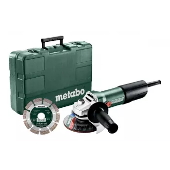 Metabo W 850-125 125 mm nurklihvija komplekt teemantkettaga ja kandekohvriga