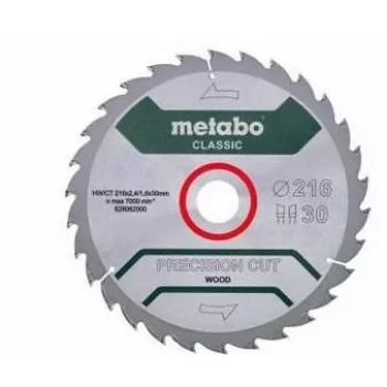 Metabo 628062000 Precision Cut Classic ketassaetera 216mm x 30mm x 40T