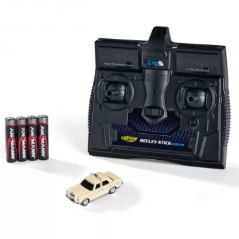 TAMIYA CARSON Carson 1:87 Mercedes-Benz 200/8 Taxi 2.4GHz 100% RTR Mikro RC-auto