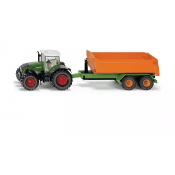 SIKU Farmer Fendt 939 Vario koos konks-tõstukiga šassiiga ja konteineriga - 1:50 mõõtkavas die-cast metallist mänguasi