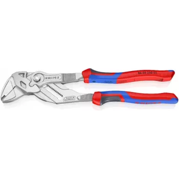 KNIPEX 86 05 250 S5 Pikknäpitsad mutrivõtmega ja pressimisfunktsiooniga alumiiniumkraede jaoks, 250 mm
