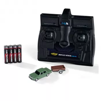 Carson 1:87 Mercedes-Benz 200/8 haagisega 2.4G 100% RTR roheline