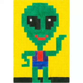 FABER-CASTELL Pixel-it Värviraamat 32 mustriga (201572)