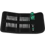 Wera Kraftform Kompakt 60 Torque Mitme otsaga pöördkruvikeeraja komplekt, 17-osaline, 1/4 inch kuuskantotsikud, Rapidaptor kiirvabastuspadrun, Hex-Plus, kokkupandav hoidik