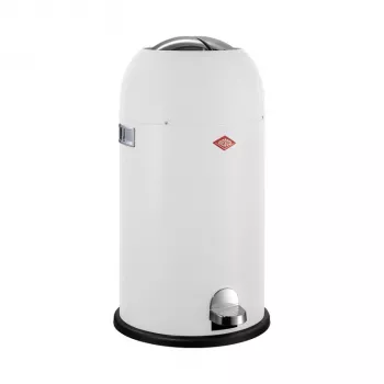 WESCO Kickmaster Soft pedaalprügikast 33L mattvalge