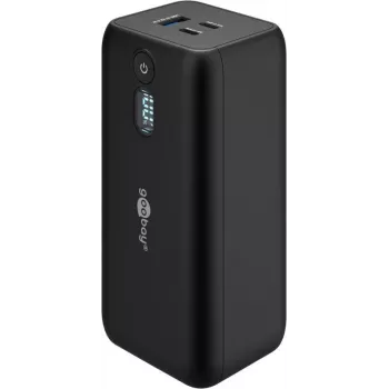 GOOBAY sülearvuti toitepank 20 000 mAh Power Delivery'ga (must)