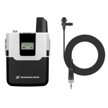 Sennheiser SL Bodypack - ME 2 komplekt DW-3 digitaalne juhtmevaba lavalier-mikrofoni süsteem