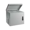 EFB 19 inch seinakapp 9U sügavus 450mm IP55 eelmonteeritud RAL7035 hall