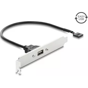 Delock USB 2.0 pesa kronstein 1 x EASY USB Type-A pordiga