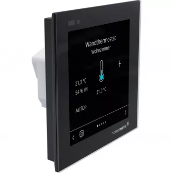 Homematic IP Glasdisplay - plus nutikas seinatermostaat