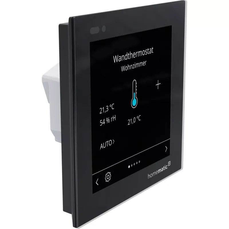 Homematic IP Glasdisplay - plus (HmIP-WGD-PL) nutikodu puutejuhtimisega ekraan