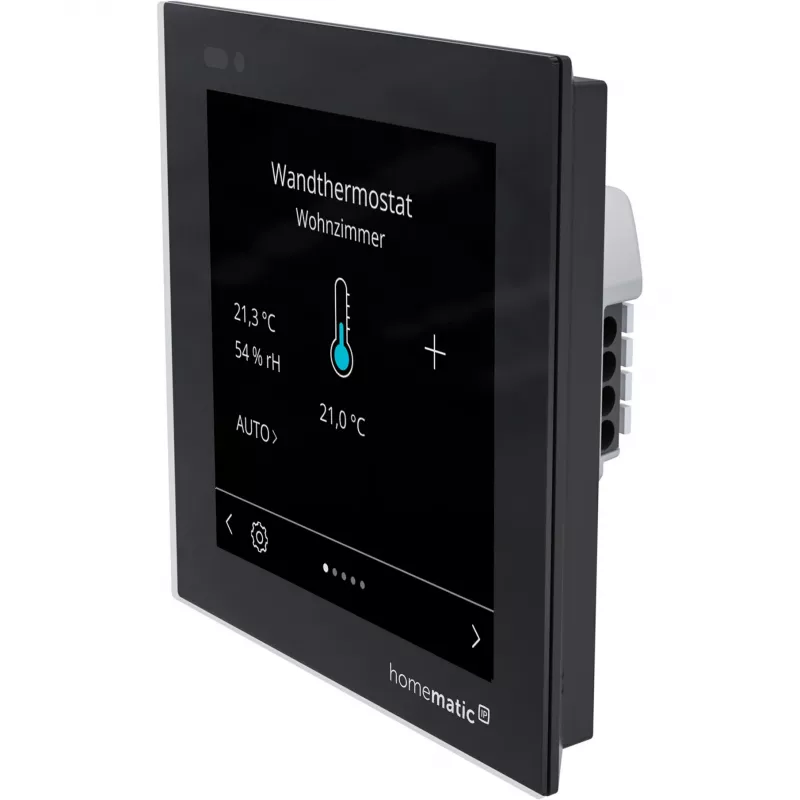 Homematic IP Glasdisplay - plus (HmIP-WGD-PL) nutikodu puutejuhtimisega ekraan