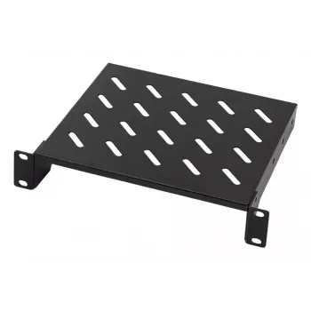 LogiLink 10 inch konsoolriiul 200 mm 1U must