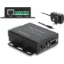 Delock Ethernet LAN muundur RS-232/RS-485/RS-422 ja Modbus RTU/TCP lüüsiga, 1.5 kV isolatsioon