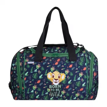 McNeill Sporttasche LION KING spordikott, 16L, sinine/mitmevärviline, polüester, Disney Lion King disain