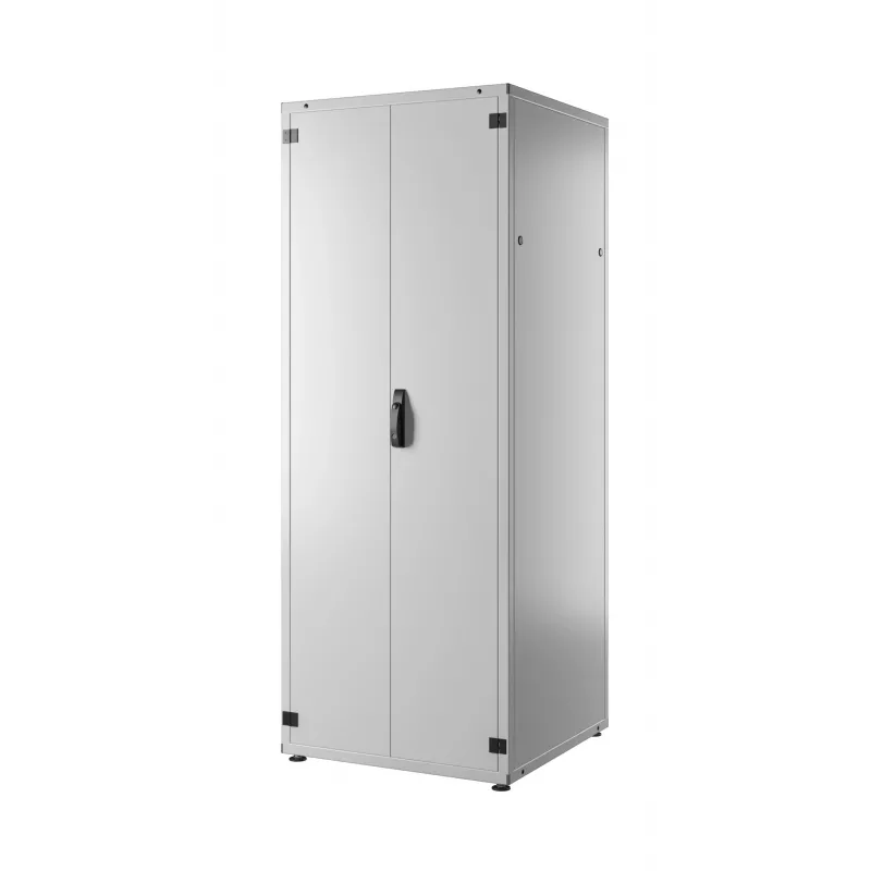 EFB PRO-4288GR.G1S2 42U 19 inch võrgukapp, hall RAL 7035, 800x800x2000 mm, karastatud klaasist esiuks