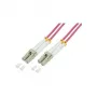 LogiLink OM4 LC/LC Dupleks Multimood-kiudkaabel, 75m, LSZH, Aqua