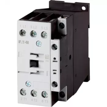 Eaton DILM17-10 jõukontaktor, 3-pooluseline, 1 NO abikontakt, 230 V AC 50 Hz / 240 V AC 60 Hz mähis, 17 A, 7.5 kW
