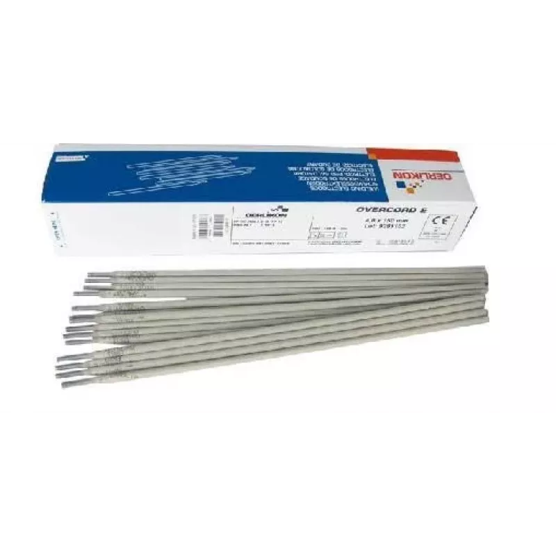 OERLIKON Elektrood FI 4,0 mm Roosa (93 tk) 4,5 kg OVERCORD - Rutiilkeevitus elektroodid E6013
