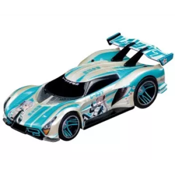 Carrera GO Kaze Dash elektriline slot car võidusõidu komplekt, mõõtkavas 1:43, silmuse ja ülelennuga, 2 autot, 2 juhtpulti, 3,6 m rada, vanusele 6+