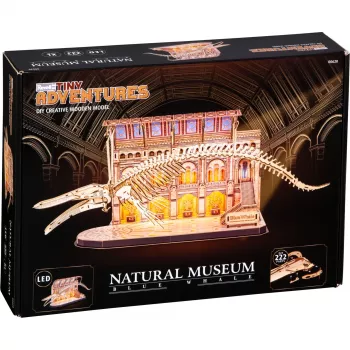 Revell Tiny Adventures Natural Museum Sinivaala klõpsmudelikomplekt