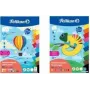 Pelikan Ehituspaberi plokk DIN A3, 10 lehte, 10 erinevat värvi, 120 g/m², pealt liimitud