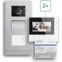 ABB Welcome Basic 2-juhtmeline videouksetelefon kahe pere majale, 4.3 inch monitor, valge