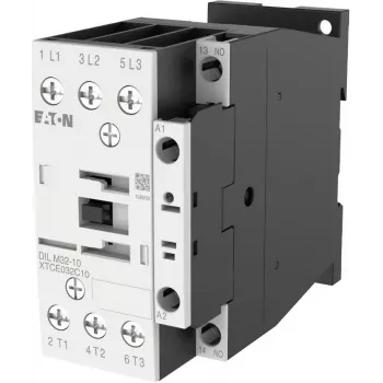 Eaton DILM32-10 jõukontaktor, 3-pooluseline, 32 A, 230 V AC 50 Hz / 240 V AC 60 Hz mähis, 1 NO abikontakt