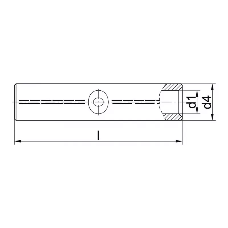 Klauke 228R Alumiiniumpressliide 95 mm² Pressühendus
