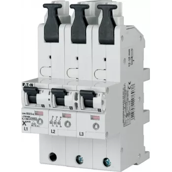 EATON LSHU-E50/3-KL Pealiini kaitse lüliti, 50 A, 3-pooluseline, 230/400 V AC, tunnus E, selektiivne