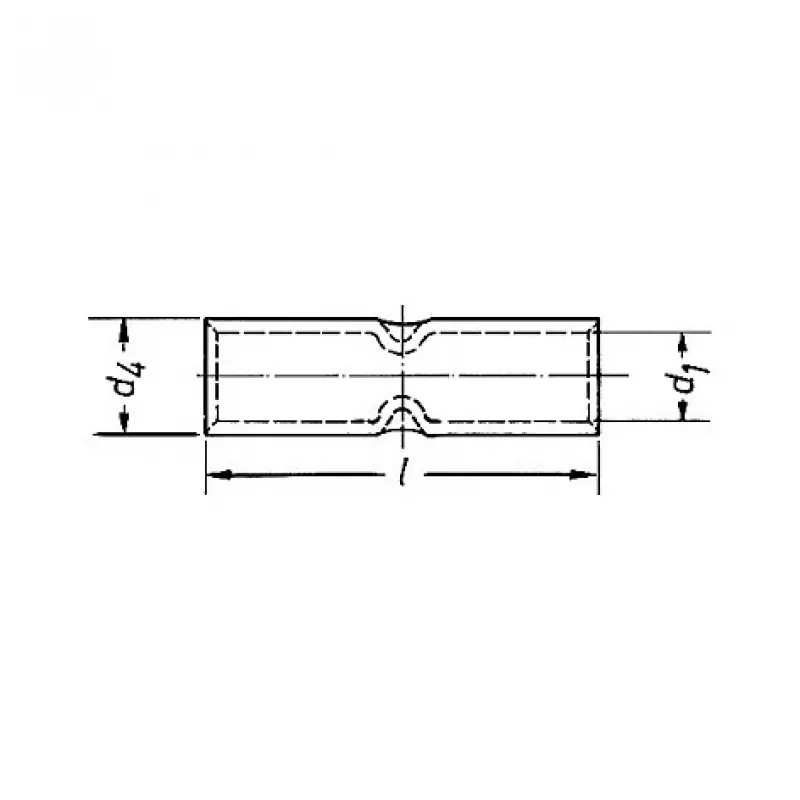 Klauke 27R Toruklemmühendus 70 mm² vaskjuhtmetele, tinatatud, 60 mm pikkus