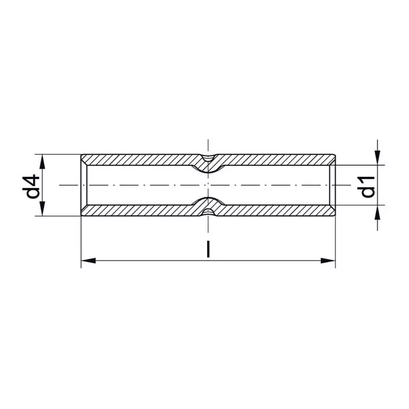 KLAUKE 28R Vaskpressühendus 95 mm² kaablitele, DIN 46235, E-Cu