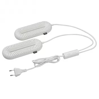 TFA 98.1129.02 Elektriline jalanõude kuivati taimeriga, 200 W, valge/hall