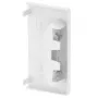 OBO BETTERMANN GK-E70130RW Otsatükk 70x130mm PVC Puhasvalge RAL9010 6274570