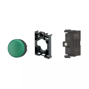 Eaton M22-L-G-LED-BVP roheline LED-märgutuli, 22,5 mm, 12-30 V AC/DC, IP66/IP67/IP69K