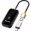 TechniSat Technicast 100 traadita CarPlay & Android Auto adapter – must, USB-C, Plug & Play