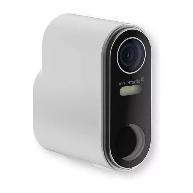 Homematic IP akutoitega välikaamera (HmIP-COR) – 3MP, WLAN, valge/must