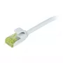 Synergy21 S217900 Cat6a S/FTP õhuke patch-kaabel, 0,15 m, hall, LSZH/TPE, 500 MHz, 10 Gbps
