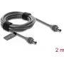 Delock DC 5.5 x 2.1 mm isane kuni DC 5.5 x 2.1 mm isane toitekaabel Starlink Mini jaoks, 2 m hall