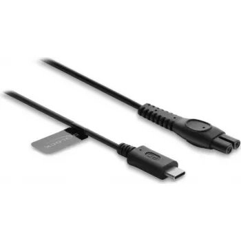 Delock USB Type-C laadimiskaabel 5V Philipsi elektriliste pardlite jaoks QP2724, QP2834, MG9520 seeria - 1m asendus toitejuhe