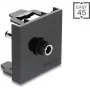 Delock Easy 45 moodul DC 5.5 x 2.1 mm emane kuni DC 5.5 x 2.5 mm isane adapter must
