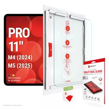 DISPLEX Tableti Real Glass iPad Pro 11 (2024/2025) ekraanikaitse E.V.I.