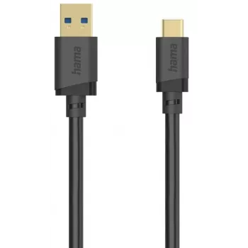 USB-A to USB-C kaabel, 5 Gbps, 3 m, must