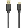 USB-A to USB-C kaabel, 5 Gbps, 3 m, must